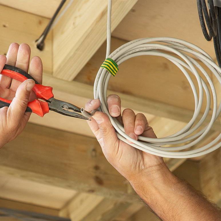 Монтаж кабеля