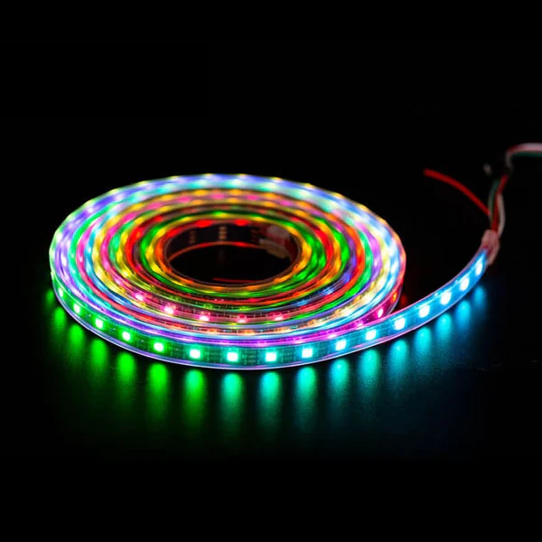 Монтаж LED ленты 12v RGB(без профиля)