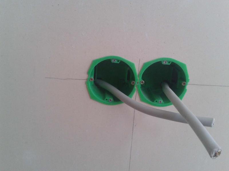 Монтаж подрозетника в гипсокартон