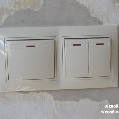 Установка выключателя