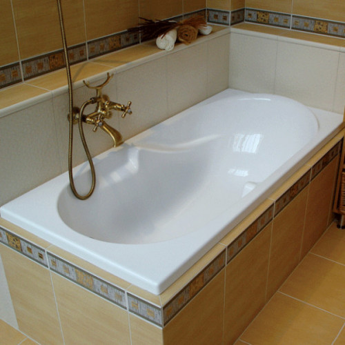 Установка ванны