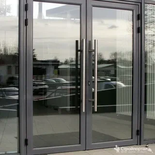 Двери алюминиевые т/с