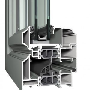 Окна алюминиевые т/с