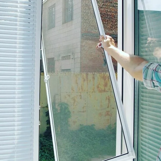 Установка москитных сеток